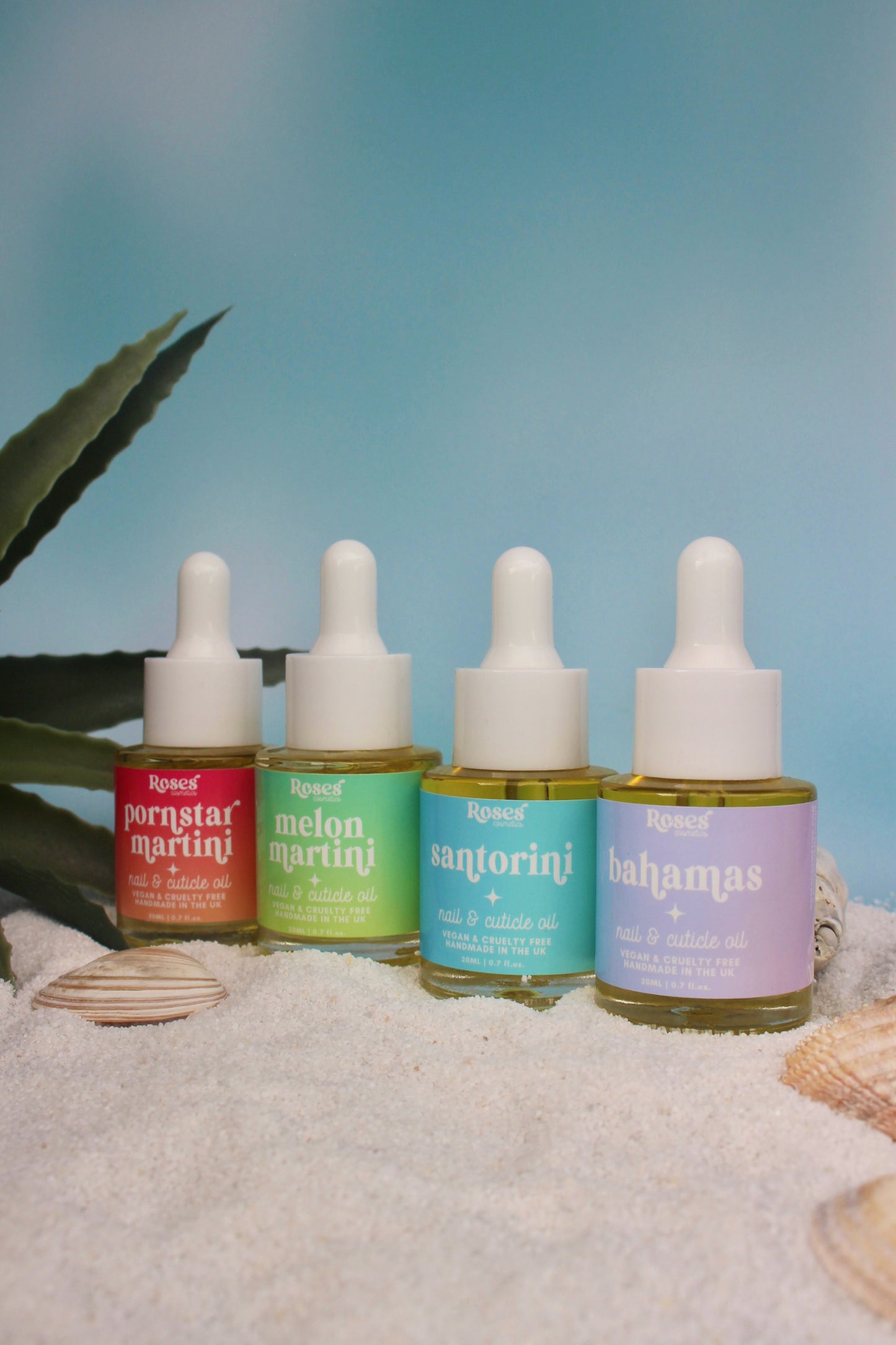 SUMMER SCENTS - 20ML CUTICLE OIL BOTTLE