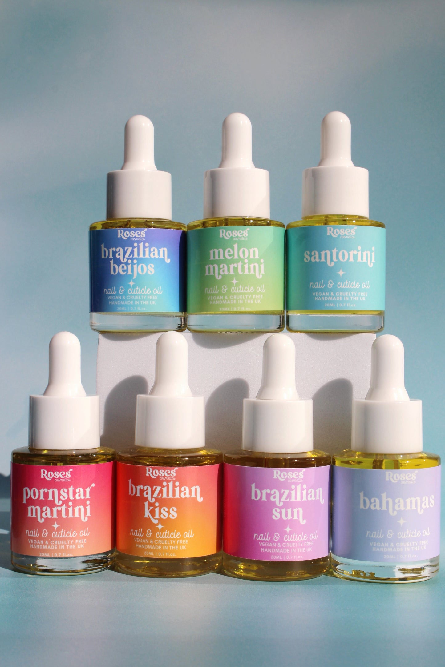 SUMMER SCENTS - CUTICLE OIL BOTTLE