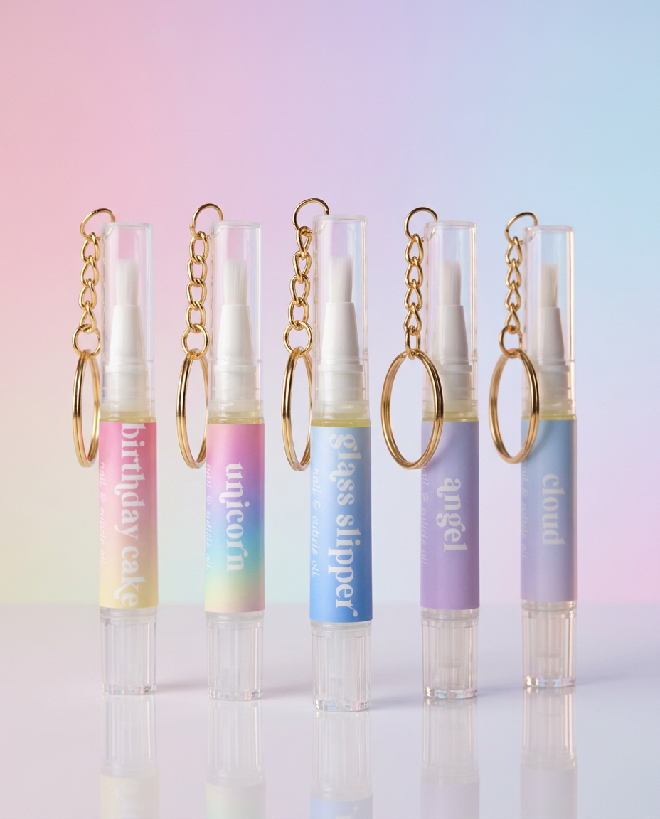 1.5ML CUTICLE OIL KEYRING